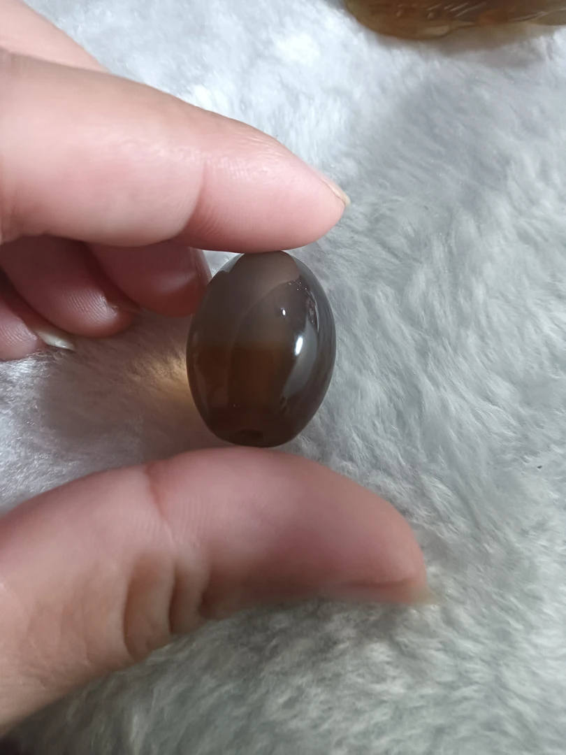 玛瑙桶珠带线男女通用