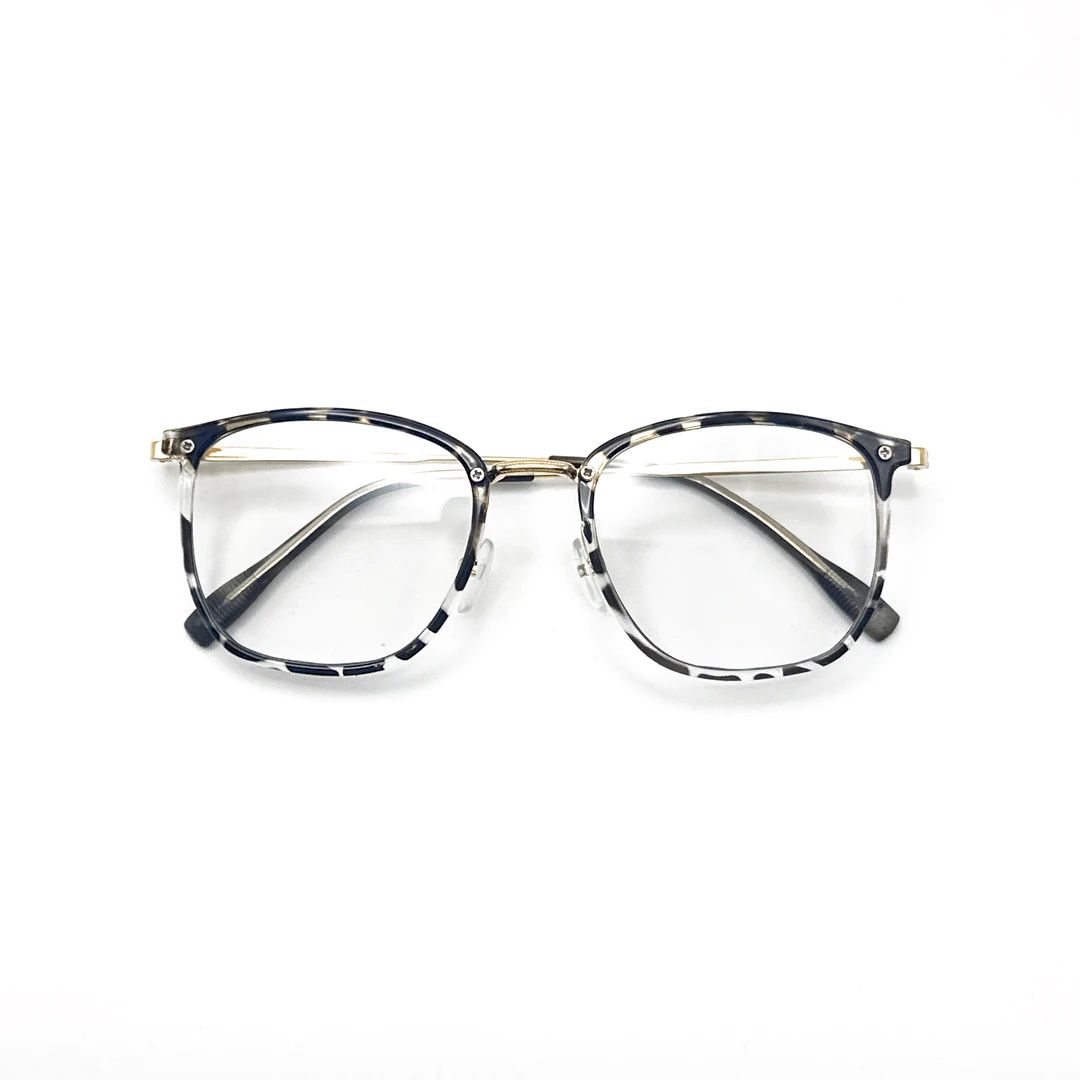 【1690】变色防蓝光平光镜可配近视网红个性防紫外线街拍潮流复古