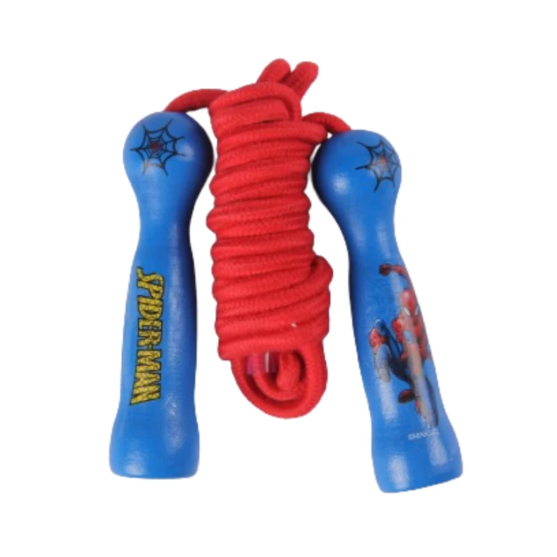 麦斯卡联名儿童跳绳木柄跳绳训练专用跳绳不打结