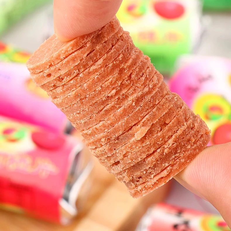 迷你山楂片独立小包装配料山东特产卷糕酸甜可口开胃蜜饯营养零食