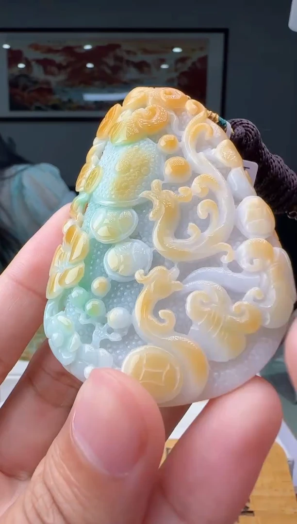 【闪购商品】翡翠吊坠(不含链)未镶嵌XM@@324424