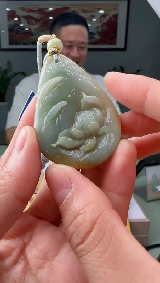 【闪购商品】翡翠吊坠(不含链)未镶嵌HH@@60B7J03343