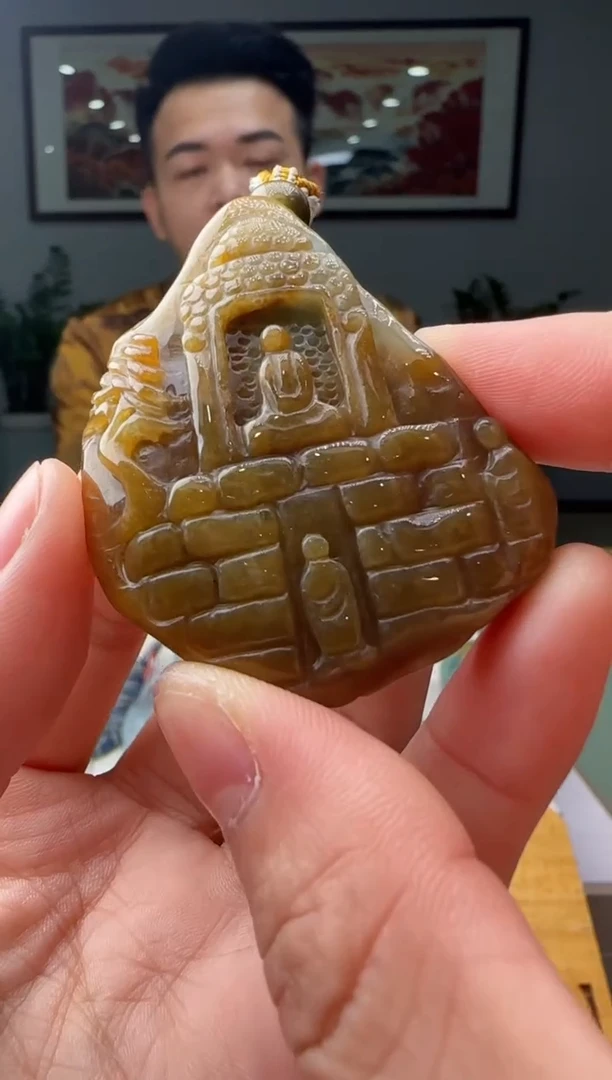 【闪购商品】翡翠吊坠(不含链)未镶嵌HH@@960Q1J09184