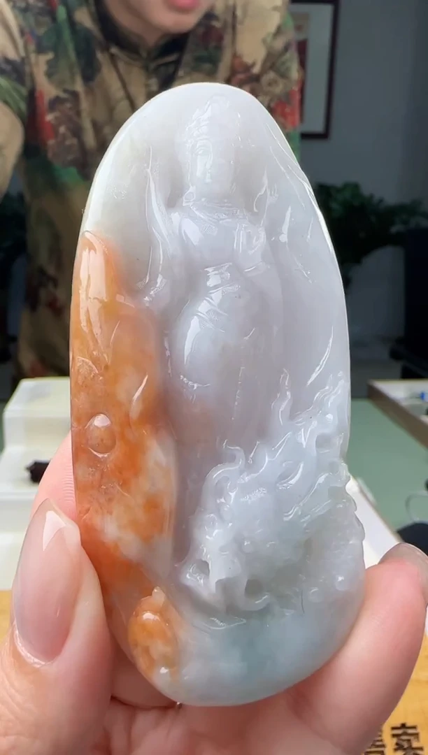 【闪购商品】定制翡翠未镶嵌XY@@960Q1J07534