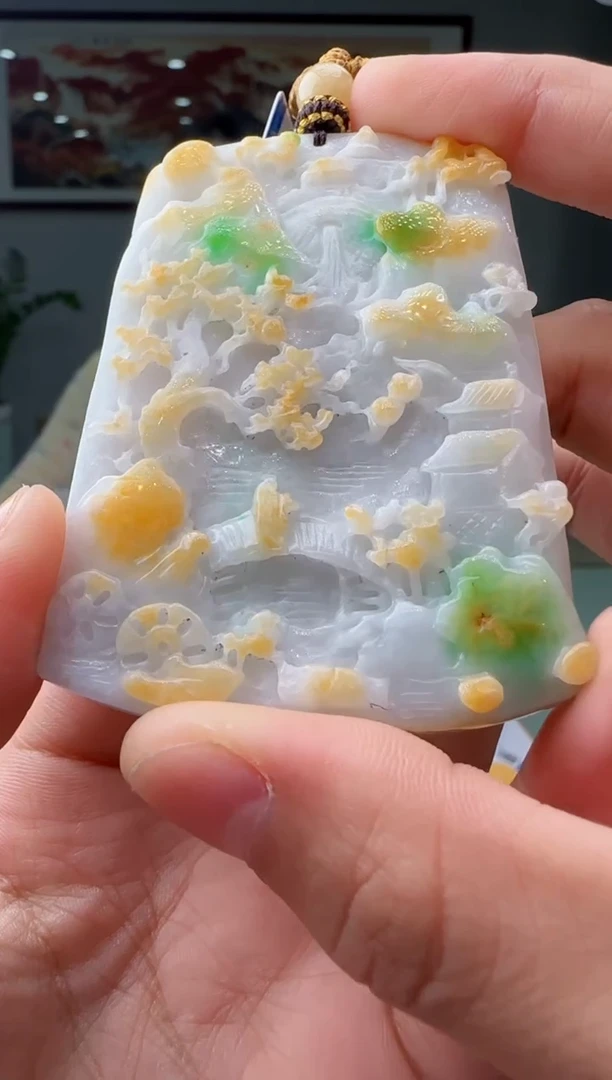 【闪购商品】翡翠吊坠(不含链)未镶嵌HH@@960Q1J08852