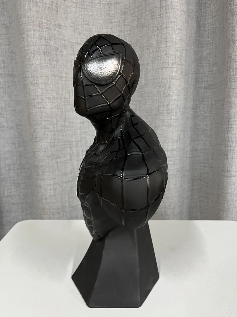 黑蜘蛛胸像漫威超级英雄1:6GK树脂手办模型