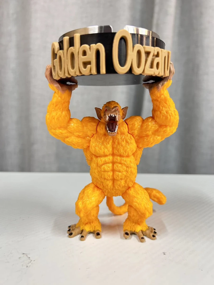 七龙珠 一番赏终赏黄金大猿悟空手办模型GT烟灰缸玩具摆件雕像