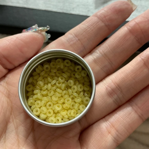 店铺满50包邮 新品黄色圈圈甜甜圈美甲饰品