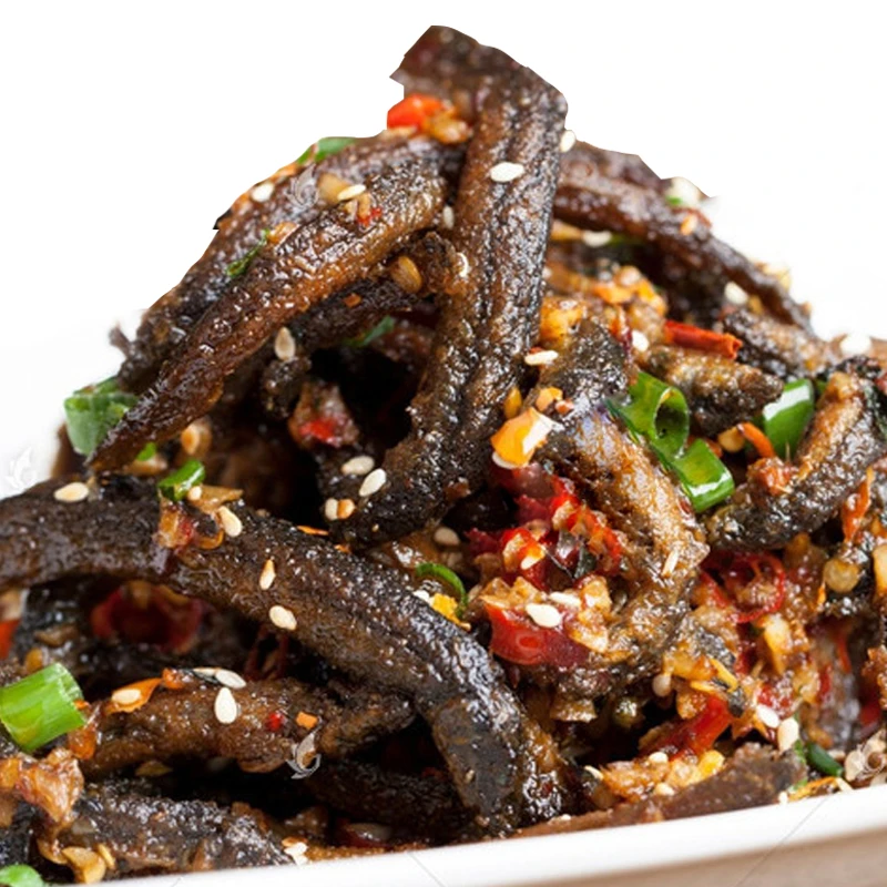 油炸香辣泥鳅开袋即食徐掌勺下酒菜熟食湖南特色麻辣小吃休闲零食
