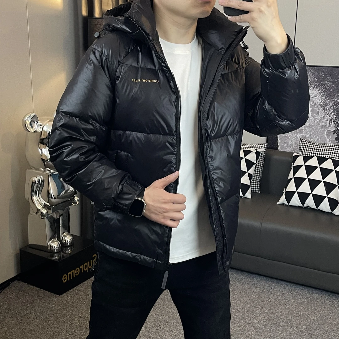 「JIA.HAO」8819冬季时尚简约百搭连帽羽服