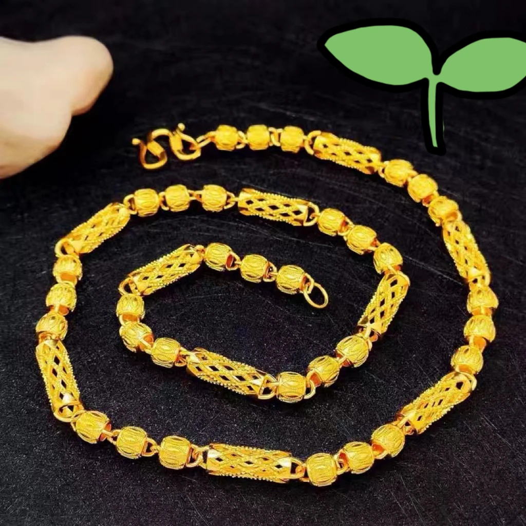 合金耳饰 合金灯笼男链红火高升合保色