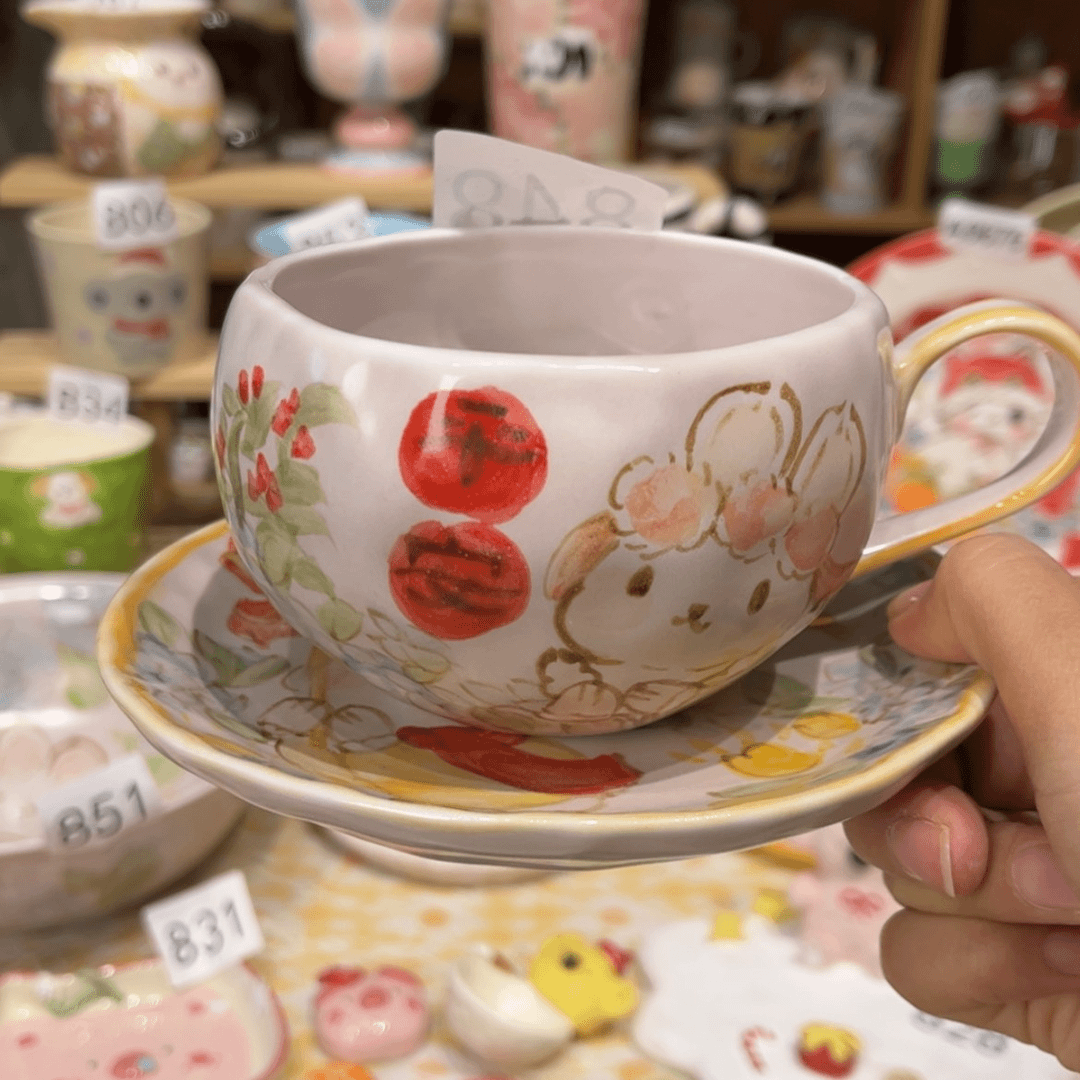 【闪购商品】陶瓷杯月**宝
