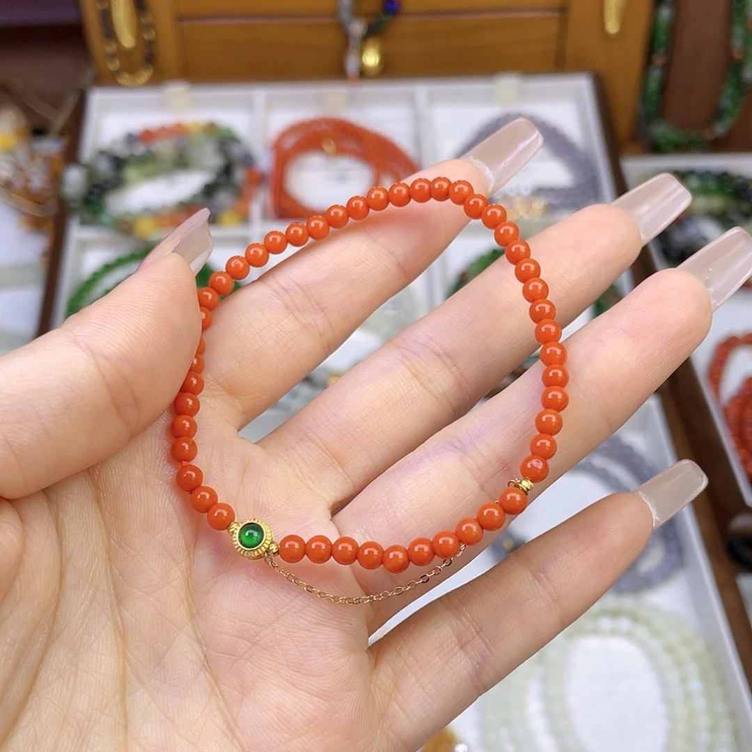 【闪购商品】南红玛瑙手链未镶嵌