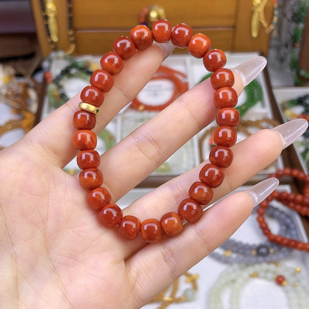 【闪购商品】南红玛瑙手链未镶嵌
