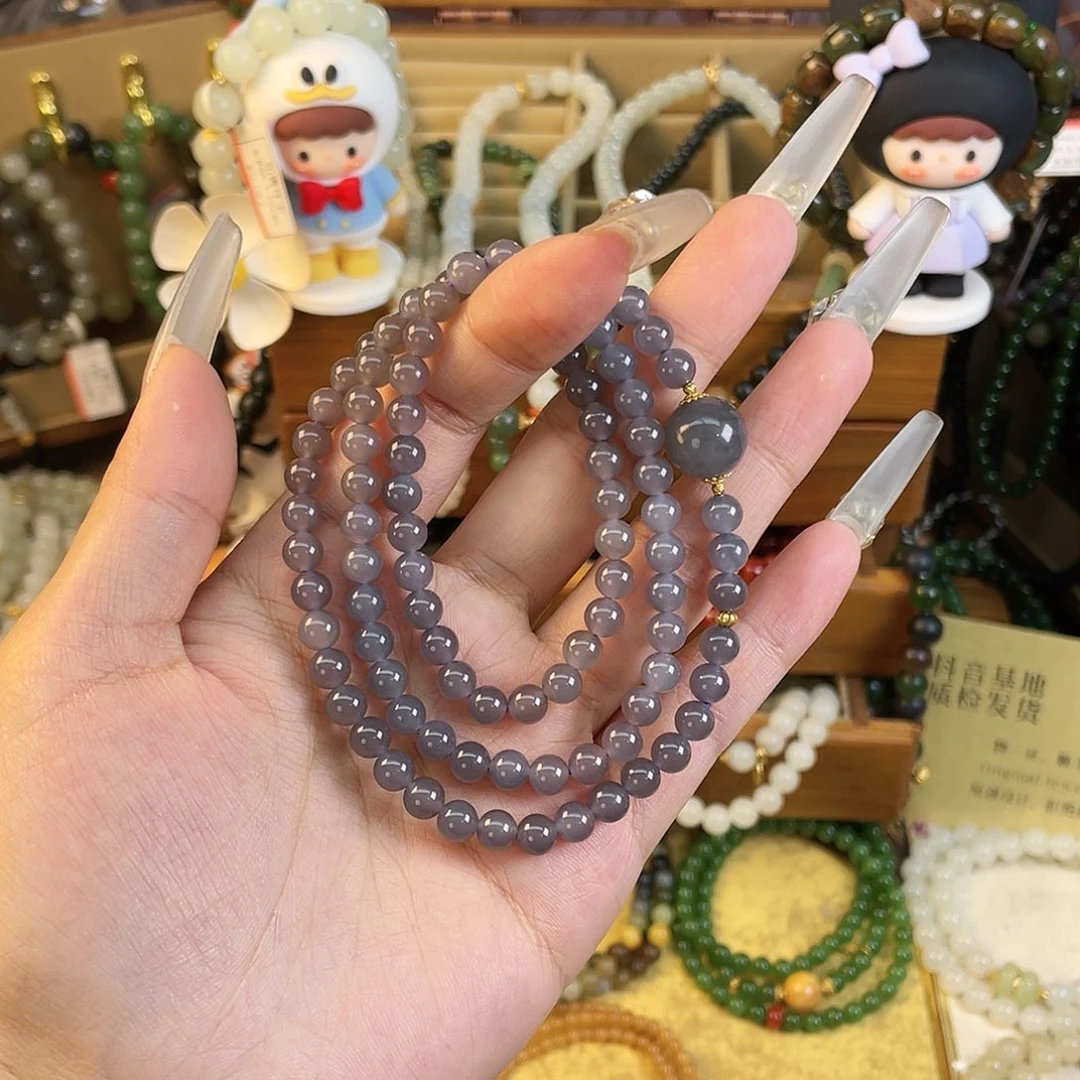 【闪购商品】和田玉多圈手串未镶嵌