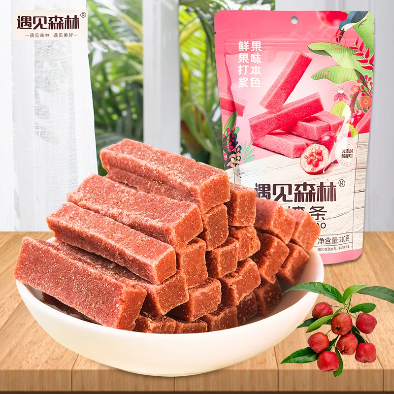 山楂条蜜饯果干果脯童年办公室宿舍追剧解馋休闲零食休闲解馋小吃