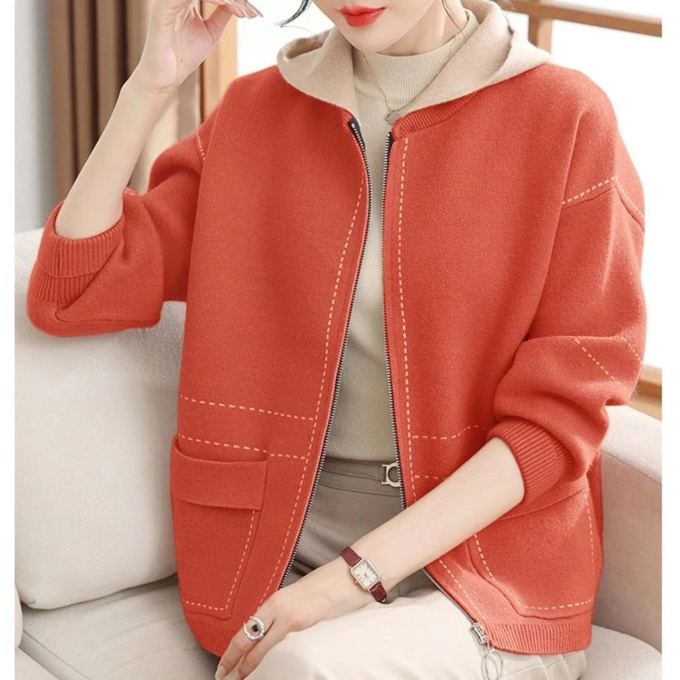 妈妈秋装外套2023新款大码上衣中老年女装洋气高贵开衫春秋外套