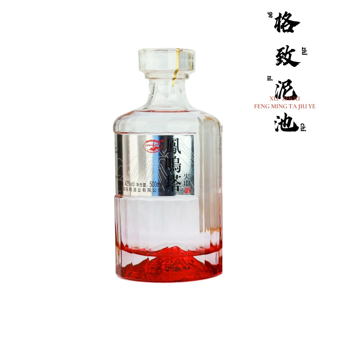 格致泥池 凤鸣塔系列【火山】浓香型纯粮食优级白酒42度500ml*6瓶
