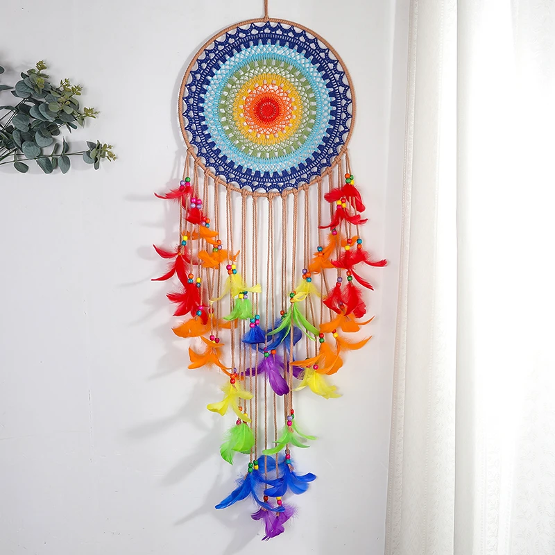 捕梦网房间装饰品ins少女心风铃装饰品房间女生生日礼物风铃挂件