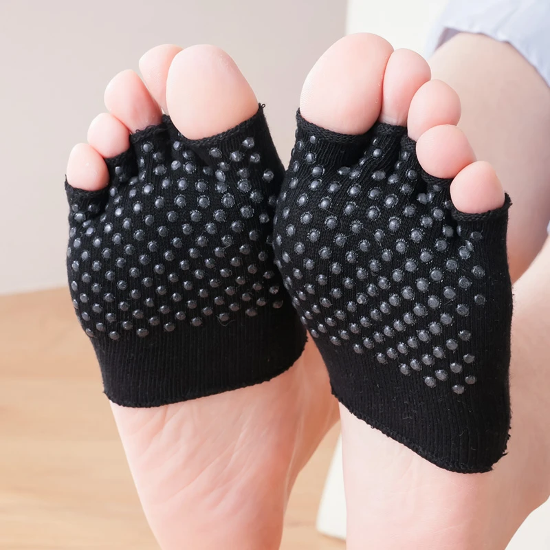 前脚掌垫五指袜高跟鞋防磨脚神器防滑瑜伽袜夏季薄分趾棉垫半码垫