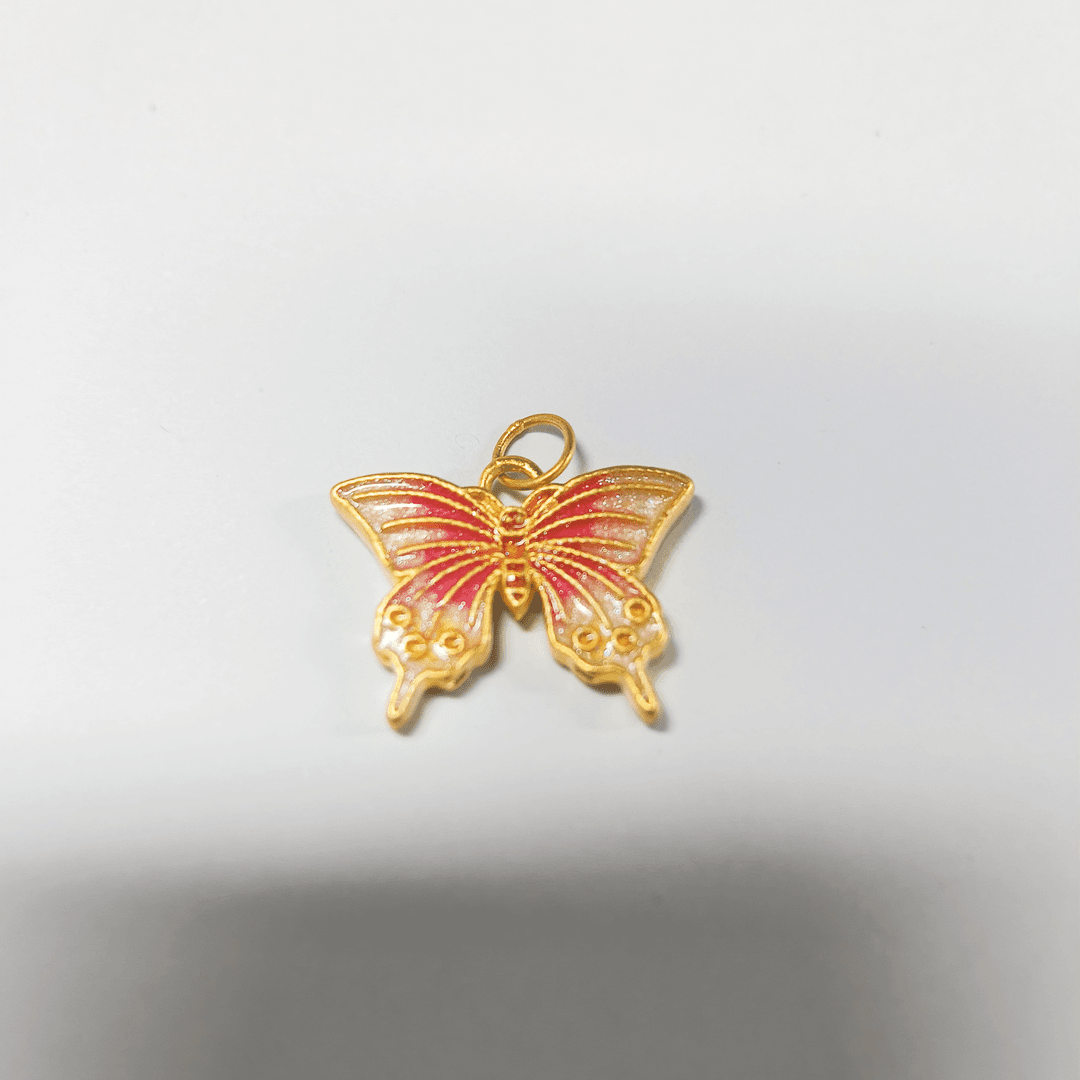 足金饰品  缤纷蝴蝶 0.56  ZJDZ180