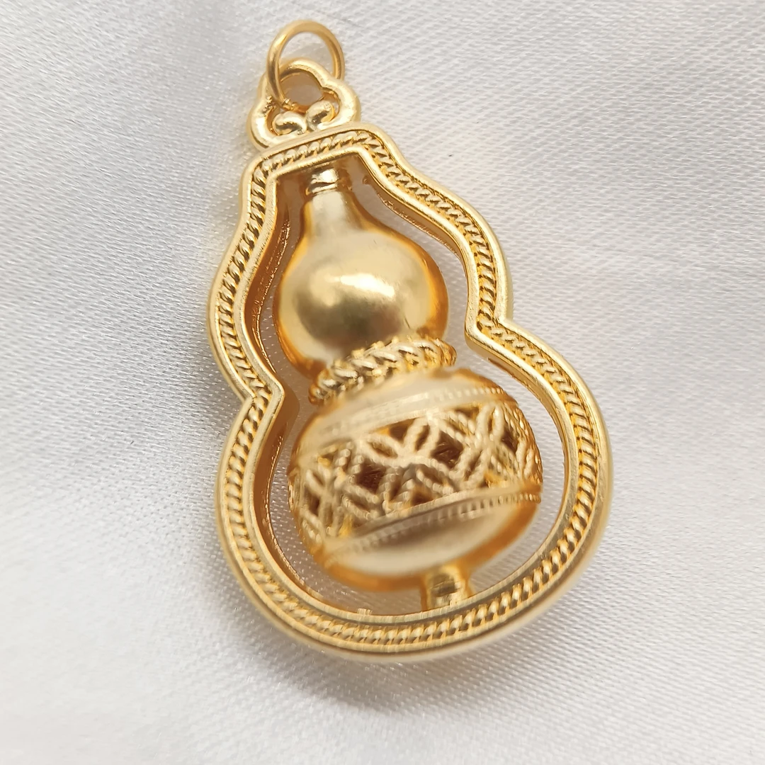 足金饰品/双层葫芦/2.15/B1110105-2.15/J(克重多退少补)