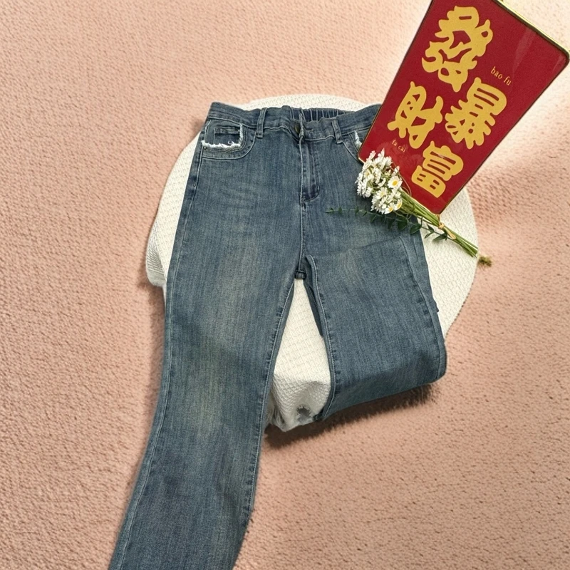 妮妮家33622秋季新款牛仔裤