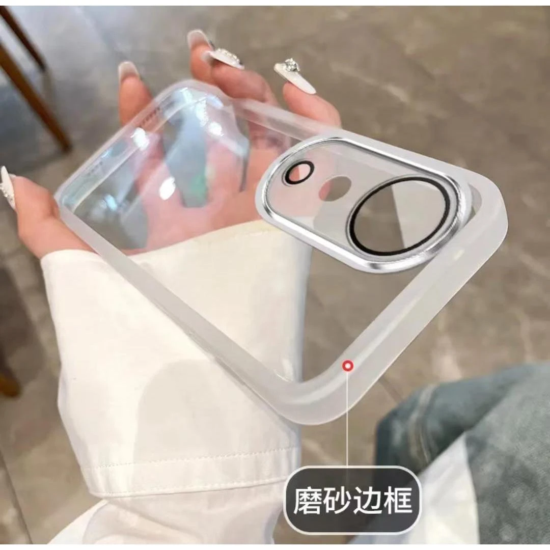 Vivos19pro手机壳新魅眼带镜头膜S19简约软壳防摔全包超薄半透明