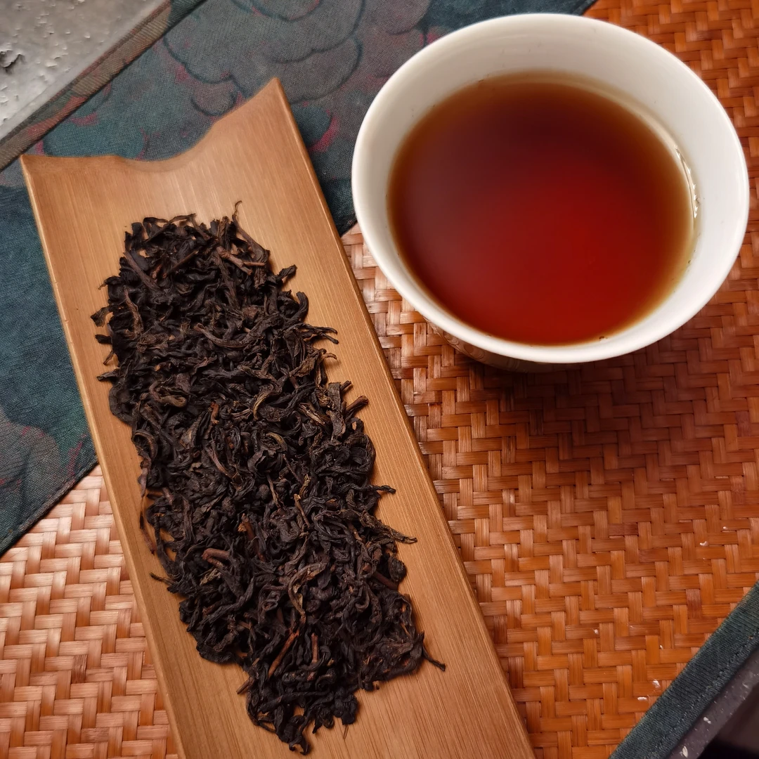 玉川十二客｜2012年天尖茶醇厚顺滑老茶安化黑茶