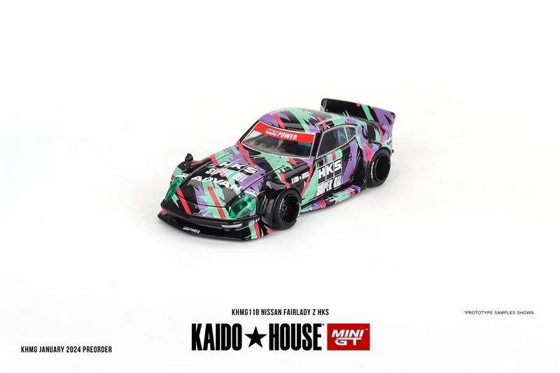 Kaido House MINIGT 1:64 Fairlady Z HKS 合金车模