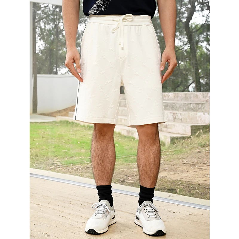 莱克代尔【凉感透气】25新款轻薄清爽凉感男士功能休闲短裤28424323