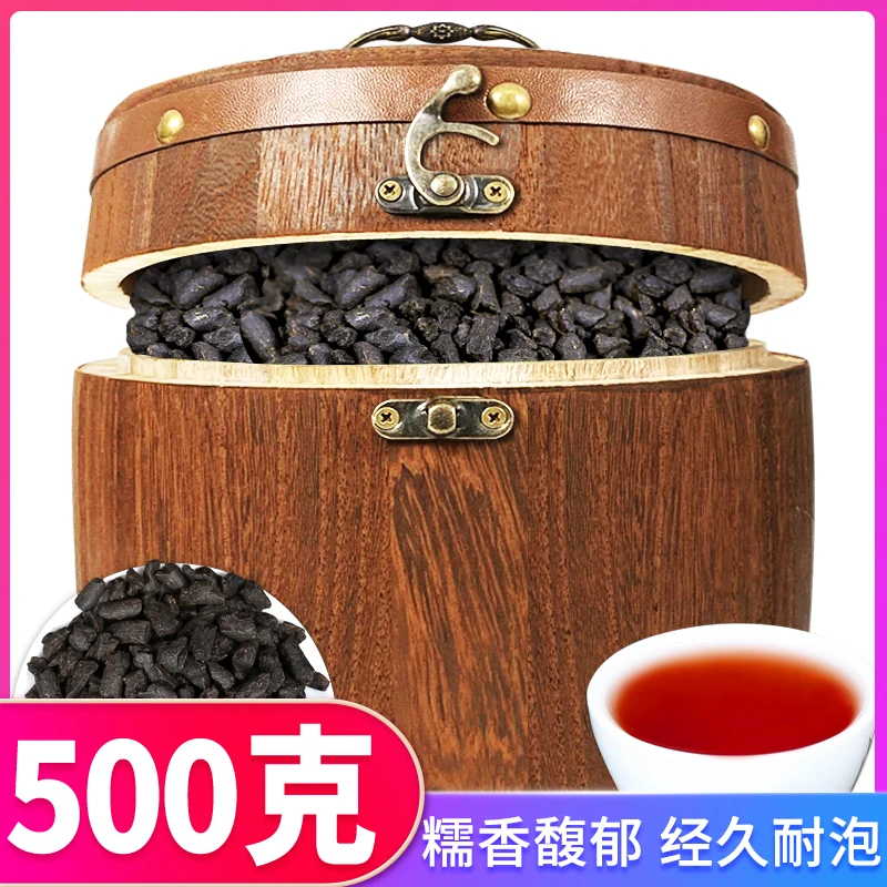 糯香碎银子正宗制茶云南糯米香陈年普洱熟茶叶茶化石年货送礼盒装