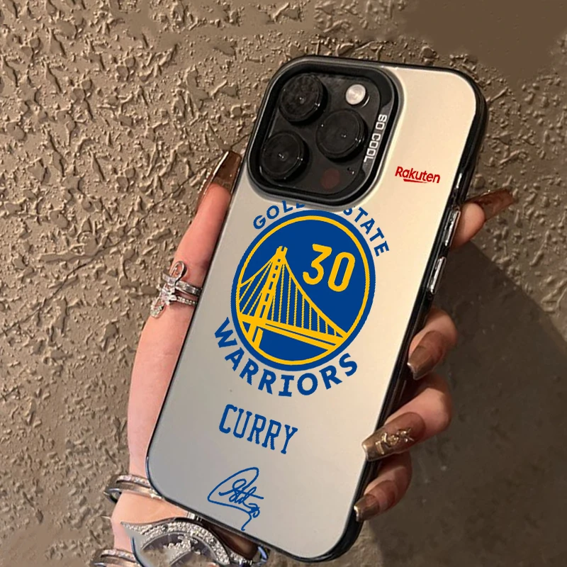 高级感NBA勇士苹果15手机壳华为mate60适用VIVOx90OPPO小米17一加