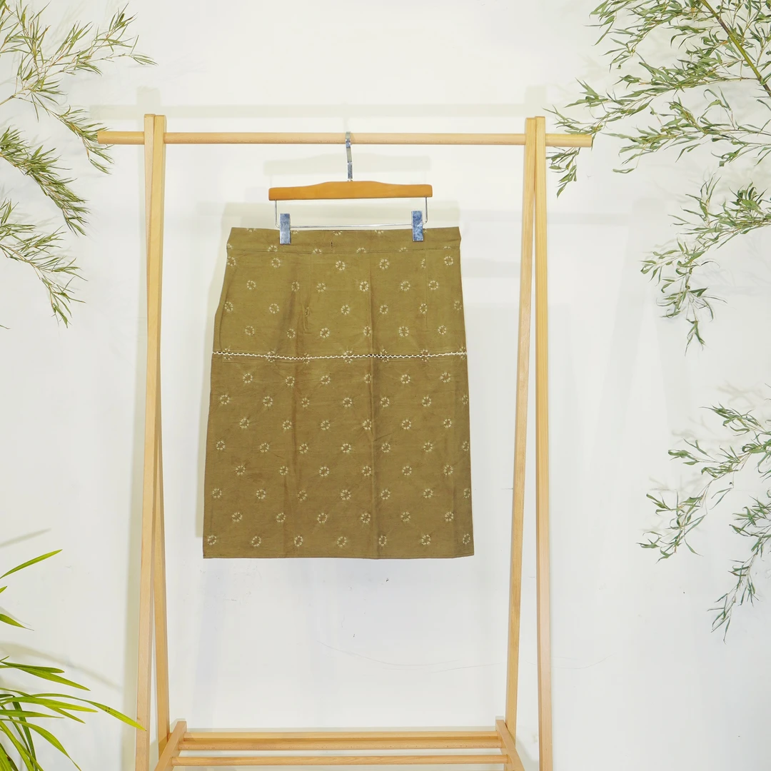 【三彝扎染】孤品重工扎染裹裙设计师款女装裹裙气质时尚女士夏季