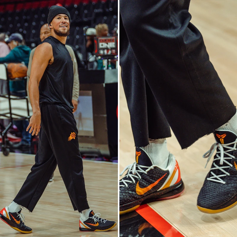 湖人太阳布克同款美式篮球直筒九分裤速干透气直简快船八分长卫裤