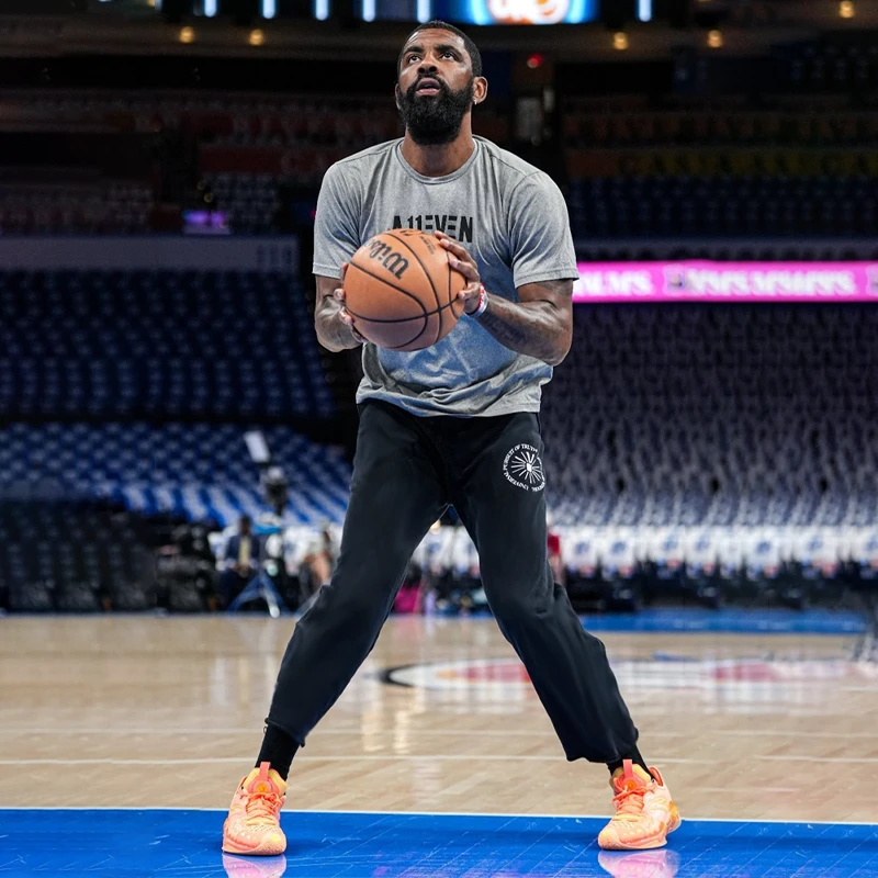 欧文同款训练速干九分裤男美式复古潮牌篮球直筒运动健身休闲卫裤