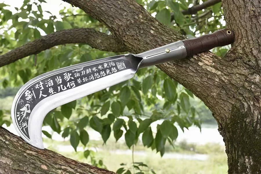 龙泉手工锻打家用园艺户外多功能用具