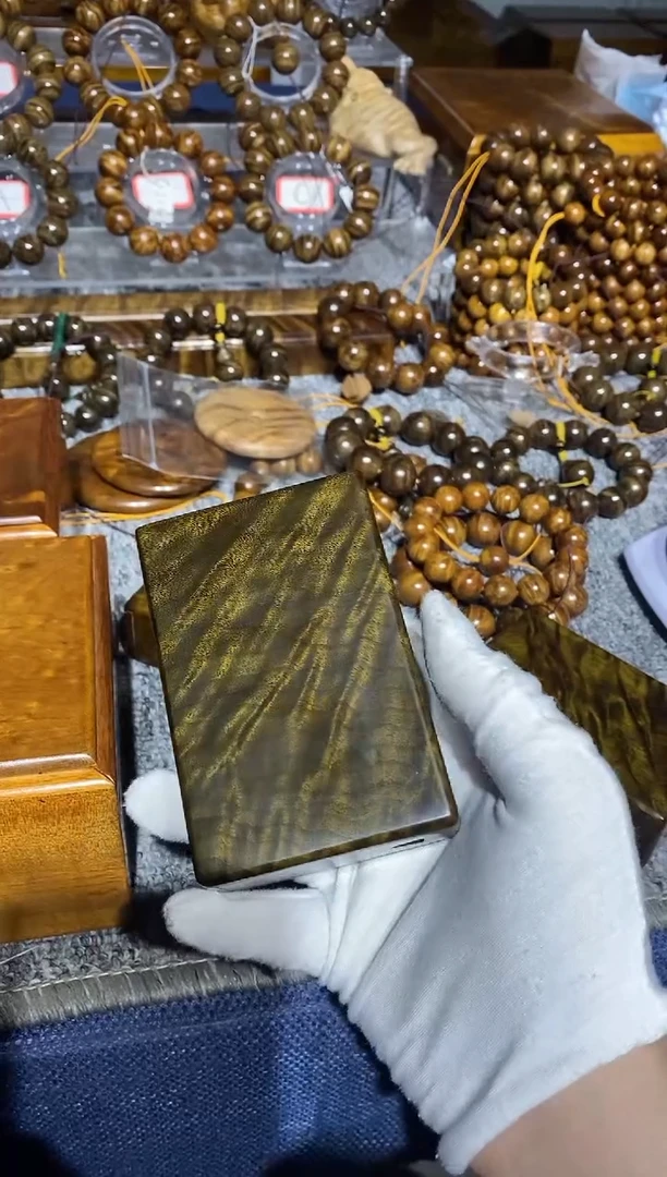 【闪购商品】阴沉木把件阴沉木烟盒