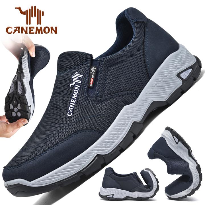 【专柜品质】秋冬新款男士休闲鞋 厚底防滑一脚蹬 防滑轻便