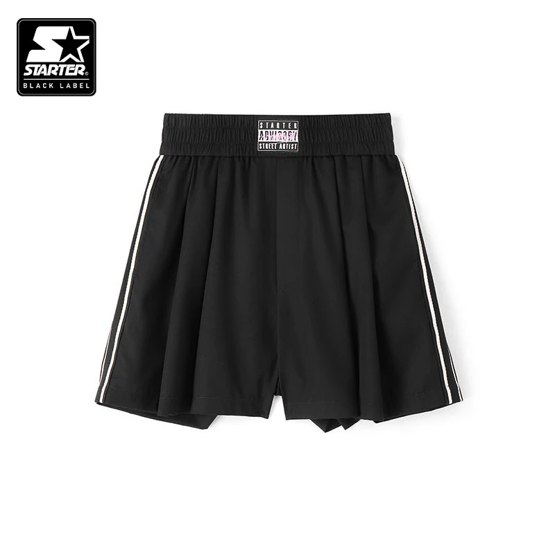 STARTER 2024新款字母绣花时尚休闲宽松百搭梭织短裤 SA42WS001