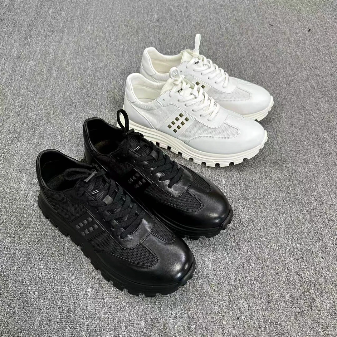 【969】高品质轻奢夏季新款男士运动鞋铆钉高级感时尚百搭透气休闲