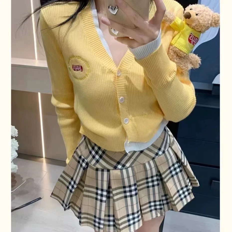 2024秋冬季新款针织外套连衣裙洋气时尚百搭显瘦网红韩版