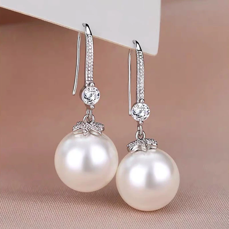 925银耳饰 大气耳环女轻奢高级感气质时尚耳坠2025新潮爆款耳坠