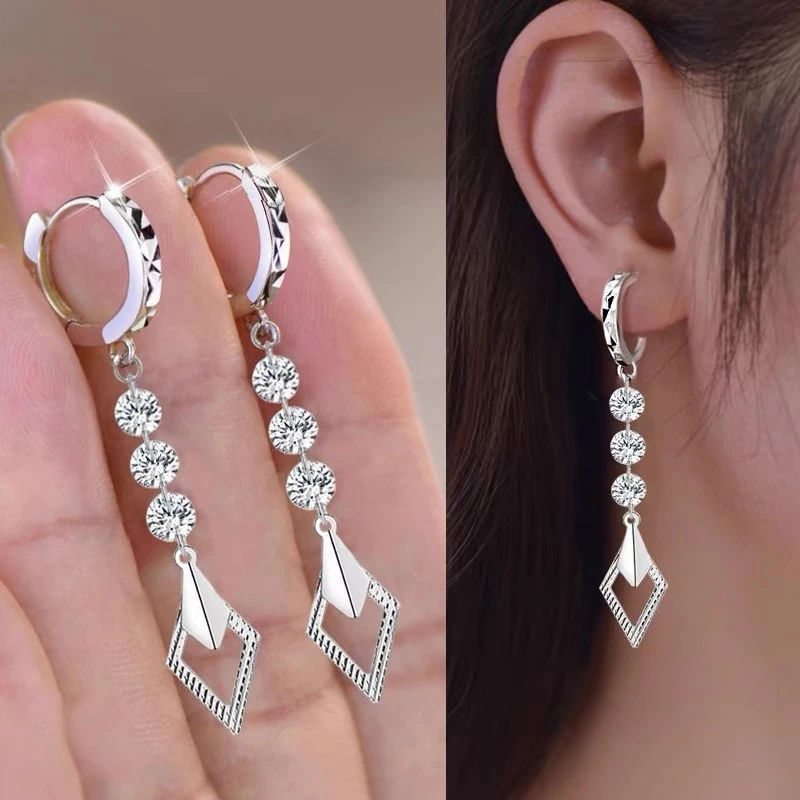 925银耳饰 轻奢小众高级感耳环女2025年网红火爆款气质时尚耳坠