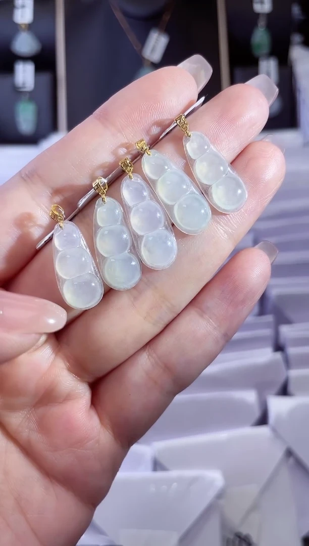 【闪购商品】翡翠颈饰18K金镶嵌{多样性发一件}DY-716