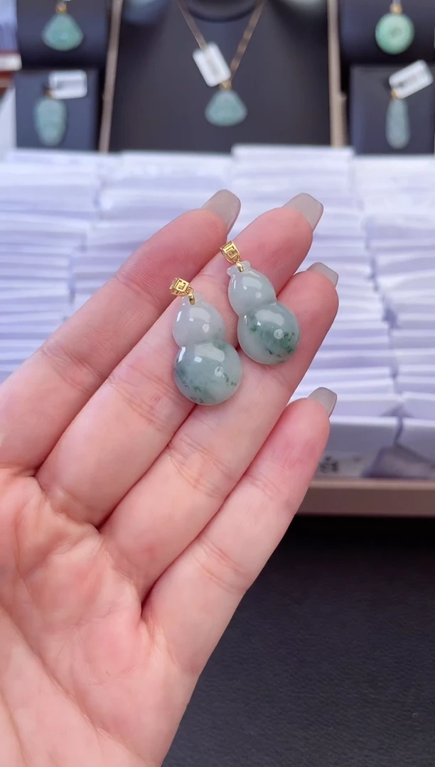 【闪购商品】翡翠颈饰18K金镶嵌{多样性发一件}DY-748