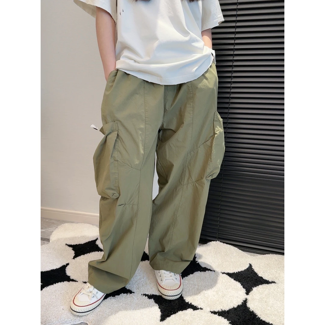 【X•TONG】薄款口袋工装运动休闲裤  9097