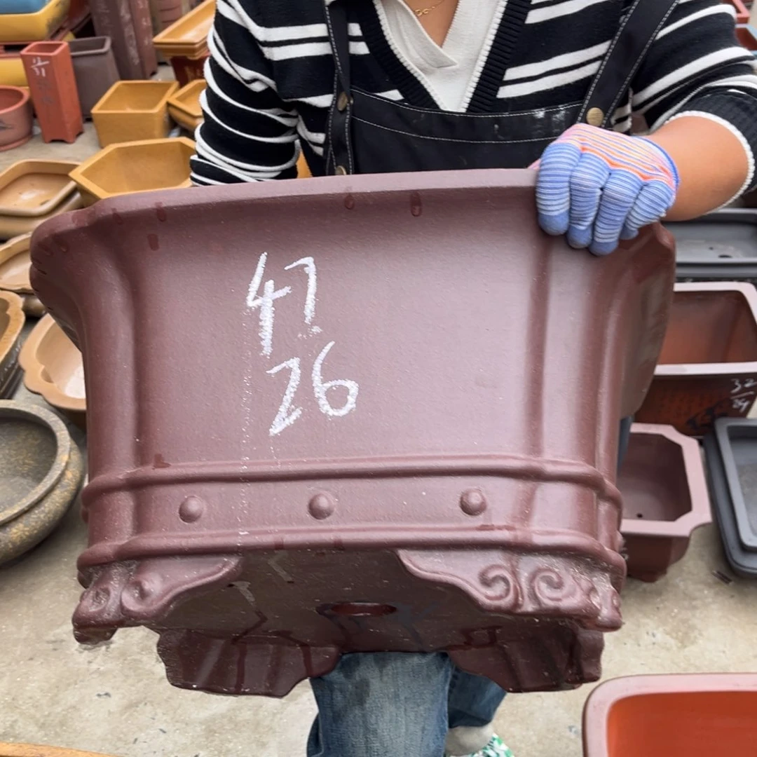 紫砂花盆盆景艺术