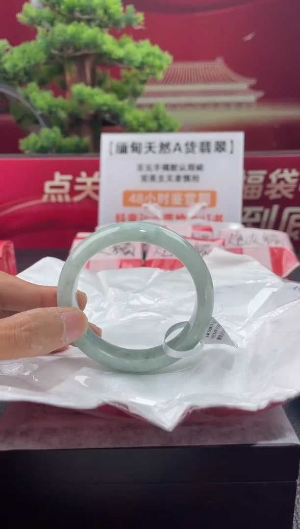 【闪购商品】翡翠手镯未镶嵌手镯6