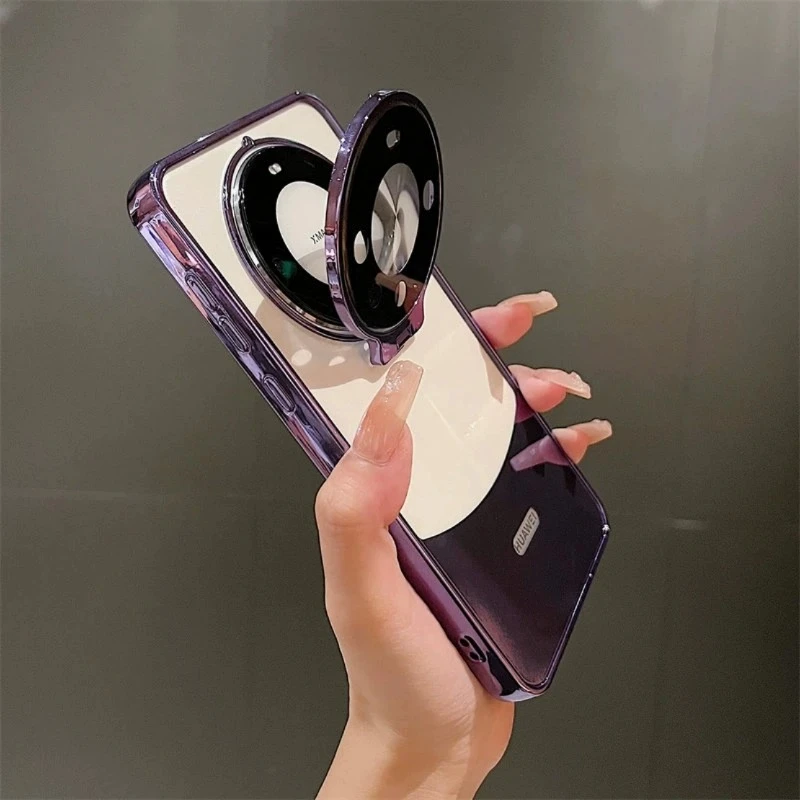 华为mate60手机壳遥遥适用透明高档情侣mate60pro创意网红60pro+